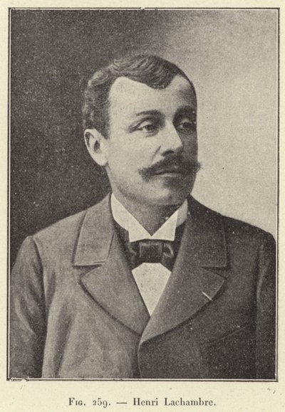 Henri Lachambre de French School