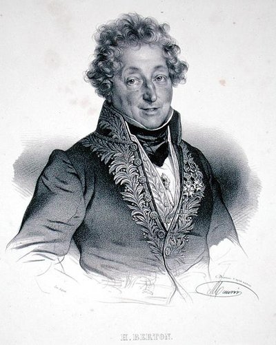 Henri Montan Berton (1767-1844) grabado por Francois Seraphin Delpech (1778-1825) de French School