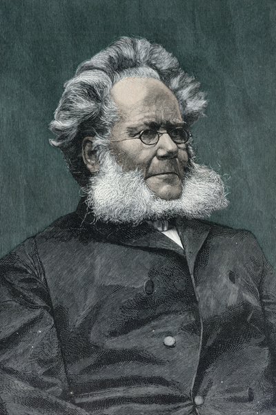 Henrik Ibsen (1828-1906) 1901 de French School