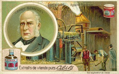 Henry Bessemer, inventor del proceso Bessemer de French School