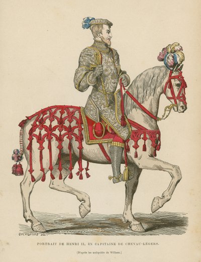 Enrique II de Francia de French School