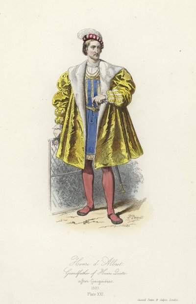 Enrique II de Navarra, abuelo de Enrique IV de Francia de French School