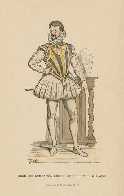 Enrique I, Duque de Guisa de French School