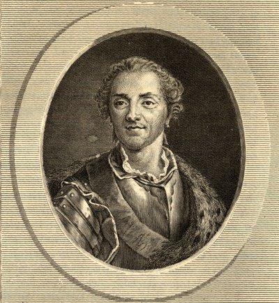 Hermann Maurice (1696-1750) Conde de Saxe de French School