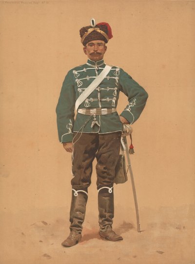 Regimiento de Húsares de Hesse No 13 de French School