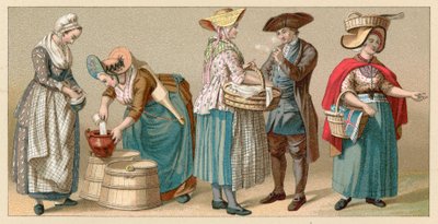 Traje holandés de French School