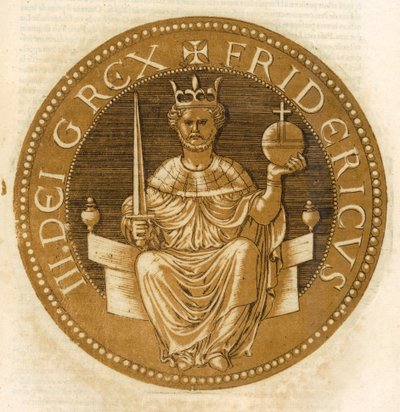 Emperador del Sacro Imperio Romano Federico II de Austria de French School
