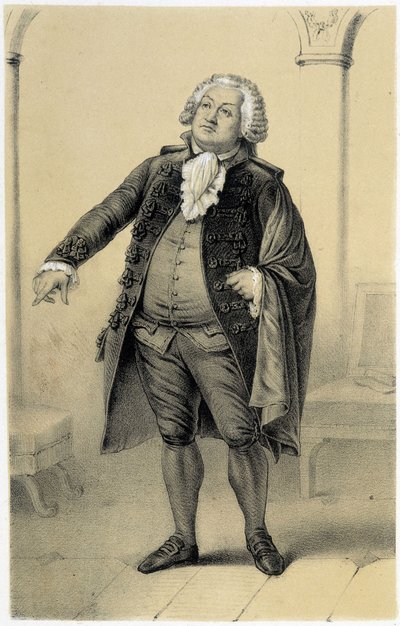 Honoré Gabriel Riqueti, Conde de Mirabeau (1749-1791) - en “Galerie historique de la Révolution française” de Albert Maurin de French School