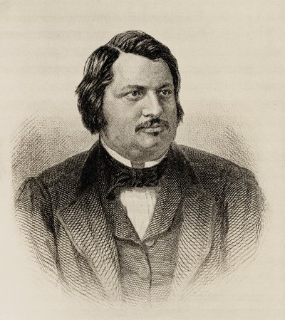Honoré de Balzac (1799-1850) de French School