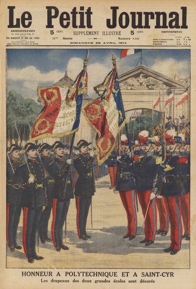 Honor a la Ecole Polytechnique y la Ecole Speciale Militaire de Saint-Cyr de French School
