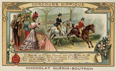 Exposición de caballos de French School