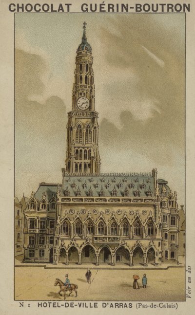 Hotel de Ville de Arras, Pas-de-Calais de French School