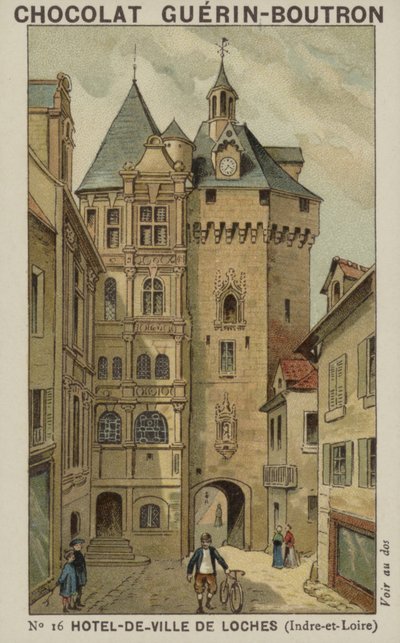 Hotel de Ville de Loches, Indre-et-Loire de French School