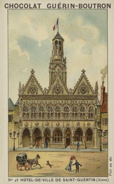 Hotel de Ville de Saint-Quentin, Aisne de French School