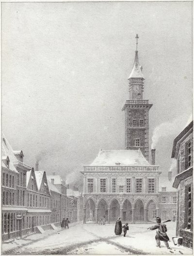 Hotel de Ville en Bapaume de French School