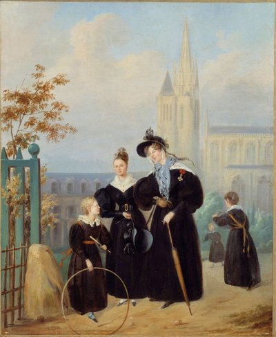 Casa de Educación de la Legión de Honor Pintura anónima. Siglo XIX. París, Museo de la Legión de Honor de French School