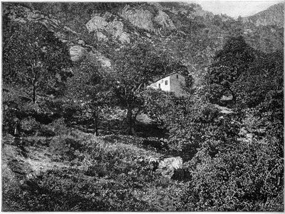 Casa de bandidos en la Pentica en Córcega de French School