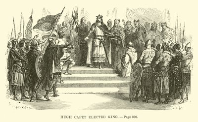 Hugo Capeto elegido rey de French School