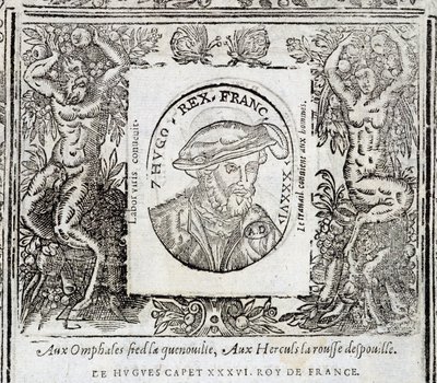 Hugues Capet - en "Los reyes capetianos" de French School