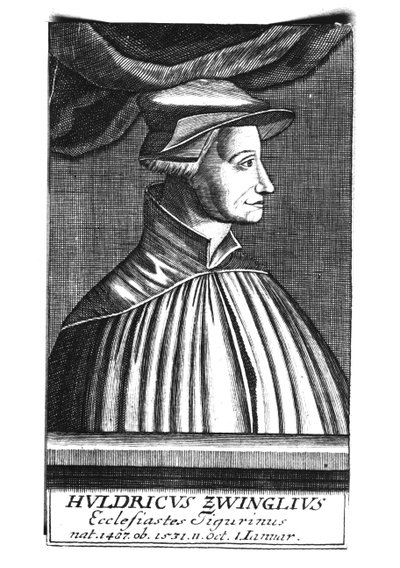 Huldrych Zwingli (1484-1531) de French School