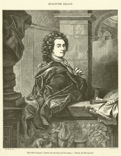 Hyacinthe Rigaud de French School