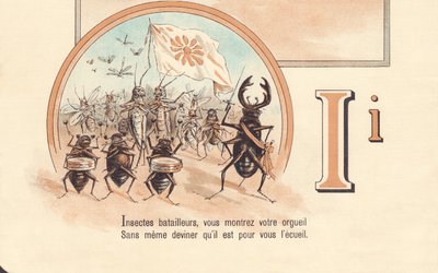 I: Insectos batalladores, muestran su orgullo sin siquiera adivinar que es para ustedes de French School