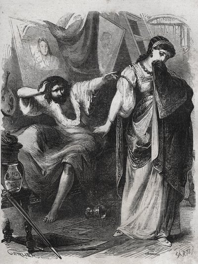 Te lo ruego, Lucrezia, no me abandones de inmediato. El pintor Andrea d