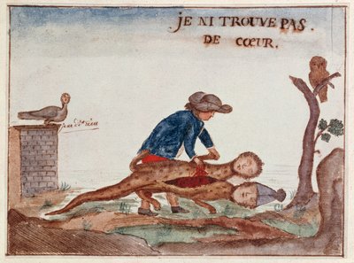 No puedo encontrar ningún corazón, 1789 de French School