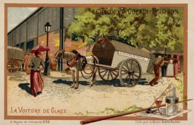 Carro de hielo de French School