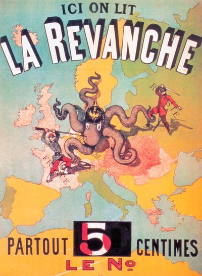 Aquí se lee La Revancha por todas partes 5 céntimos el n°, 1886 de French School