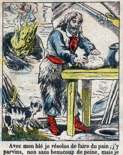 Ilustración para el libro de Daniel Defoe 