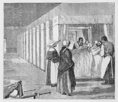Ilustración para El Asesino, Una Novela Realista, de Emile Zola (grabado) de French School