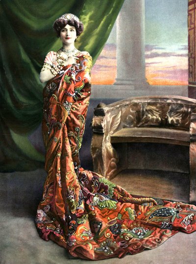 Ilustración de la revista "Le Theatre de French School