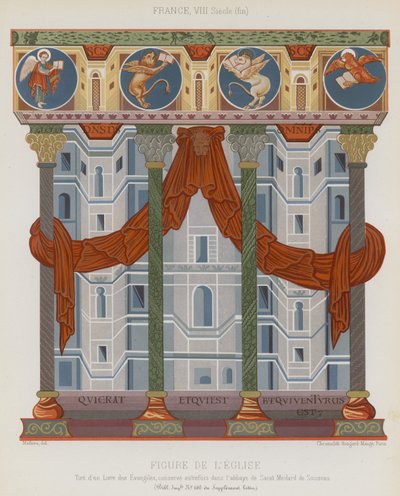Imagen de una iglesia de French School