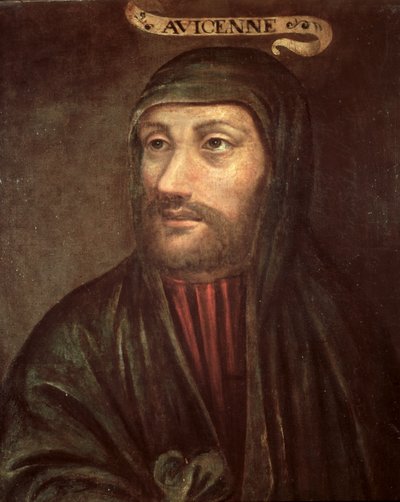 Retrato imaginario de Avicena (Ibn Sina) (c.992-1037) de French School