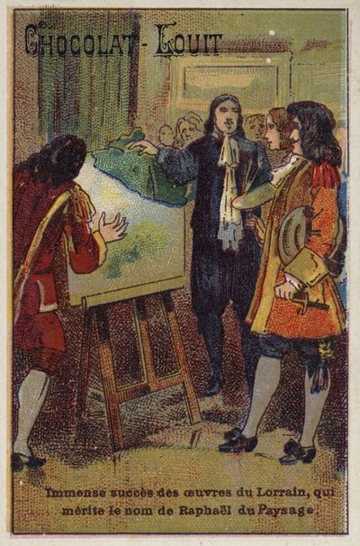 Inmenso éxito de las obras de Le Lorrain, ganándose el apodo de Rafael del paisaje de French School
