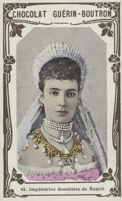 Emperatriz Viuda de Rusia de French School