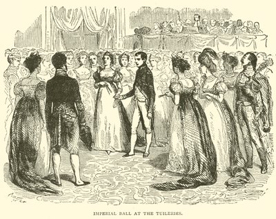 Baile imperial en las Tullerías de French School