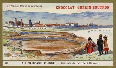 En el Cáucaso Ruso - los lagos de petróleo de Bakú de French School