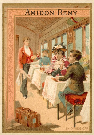 En el coche comedor de French School