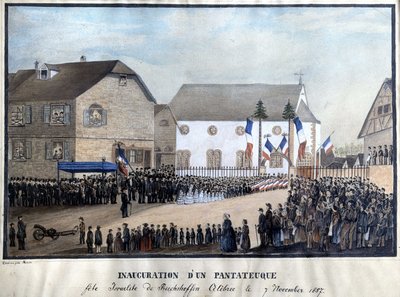 Inauguración de un Pentateuco, noviembre de French School