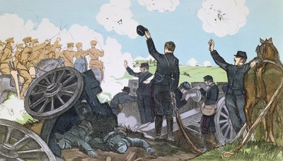 Incidente durante la Primera Batalla del Marne, 6-13 de septiembre de 1914 de French School