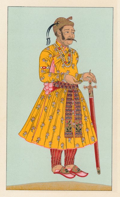 Traje de la India de French School