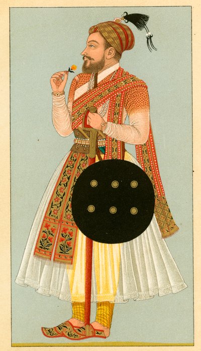 Traje de la India de French School