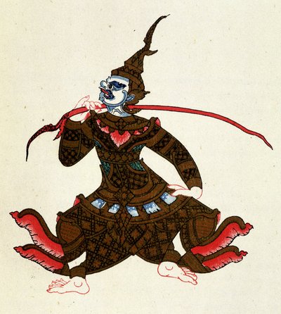 Indrajit (personaje del Ramayana). En “Cuentos de Camboya” de Auguste Pavie de French School