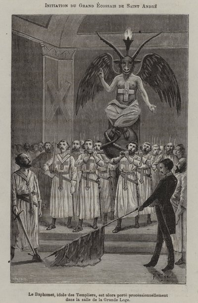 Iniciación de un caballero de San Andrés de French School