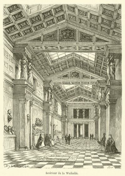 Interior de la Walhalla de French School