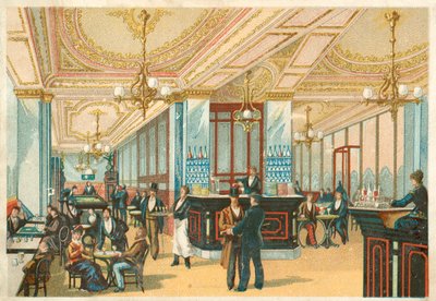Interior de un hotel de French School