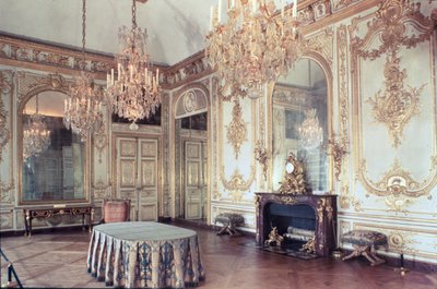 Interior de la Sala del Consejo, 1701-55 de French School