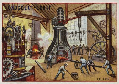 Fabricación de hierro de French School